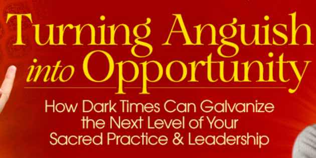 Turning Anguish into Opportunity with Andrew Harvey